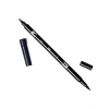 Black N15 Renkli Dual Brush Pen, Grafik Çalışmalar İçin
