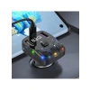Bluetooth Araç Kiti, FM Transmitter ve 30W Hızlı Şarj ile Pratik Kullanım