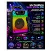 Bluetooth Parti Hoparlörü - RGB Işıklı ve Mikrofonlu