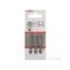 Bosch - 3Lü Paket - Ekstra Sert Seri Vidalama Ucu - Pz 1, 49 Mm