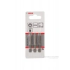 Bosch - 3Lü Paket - Ekstra Sert Seri Vidalama Ucu - Pz 3, 49 Mm