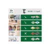 Bosch Home and Garden 06039D8005 EasyDrill 18V-40 akülü tornavida (2 akü 2,0 Ah, 18 Volt sistem, çantada)
