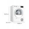 Bosch WTH22201TR 8 kg Beyaz Kurutma Makinesi