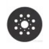 Bosch - Zımpara Tabanı - Orta Sertlik, 125 Mm