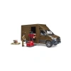BR02678 Mercedes Benz Sprinter Ups Kargo Aracı Transpalet Ve Figür