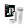 Braun Silk-Épil 7 7-441 Epilatör Islak Kuru Kullanım Kablosuz Şarjlı Yıkanabilir Başlık