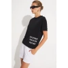 Brav BRV-004 Siyah Kadın Tshirt