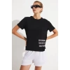 Brav BRV-004 Siyah Kadın Tshirt