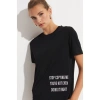 Brav BRV-004 Siyah Kadın Tshirt