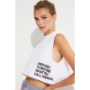 Brav BRV-008 Beyaz Kadın Tshirt