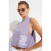 Brav BRV-008 Lila Kadın Tshirt