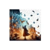Büyücü Temalı Ahşap Puzzle, 353 Parça ve Yapıştırıcı