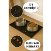 Büyük Boy Silikon Mama Matı, Su Geçirmez ve Kaymaz