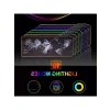 RGB Aydınlatmalı Büyük Oyuncu Mousepad, Dünya Haritası Desenli 80x30 cm