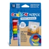 Carioca Akrilik Paint Marker Su Bazlı Fırça Uçlu 10lu
