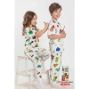 Carioca Boyanabilir Pijama 5-6 Yaş -Keçeli Kalem Hediyeli