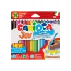 Carioca Joy Süper Yıkanabilir Keçeli Boya Kalemi 36lı Renkli ve Kolay Temizlenebilir