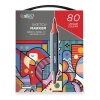 Carioca Plus Sketch Marker Çift Taraflı Çizim Kalemi 80 Renk