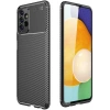 Case 4U A23 Uyumlu Kılıf Rugged Armor Karbon Desenli Lüx Negro Silikon Arka KapakSiyah