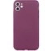 Case 4U Apple iPhone 11 Kılıf Kamera Korumalı Içi Kadife Logosuz Mara Lansman Silinebilir Kılıf Mürdüm