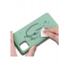Case 4U Apple iPhone 12 Pro Kılıf Içi Kadife Logosuz LSR Lansman Silinebilir Arka Kapak Mavi