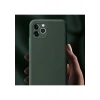 Case 4U Apple iPhone 12 Pro Kılıf Içi Kadife Logosuz LSR Lansman Silinebilir Arka Kapak Mor