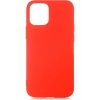Case 4U Apple iPhone 12 Pro Max Kılıf Içi Kadife Logosuz LSR Lansman Silinebilir Arka Kapak Kırmızı