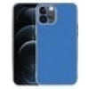 Case 4U Apple iPhone 12 Pro Max Kılıf Kamera Korumalı Altın Renkli Kenar Viyana Arka Kapak Saks Mavi