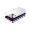 Case 4U Apple iPhone 13 Kılıf Kamera Korumalı Sert PC Vayt Kapak Şeffaf