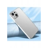Case 4U Apple iPhone 13 Kılıf Kamera Korumalı Sert PC Vayt Kapak Şeffaf