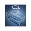 Case 4U Apple iPhone 13 Kılıf Magsafe Şarj Özellikli Sert PC Embos Kapak Şeffaf