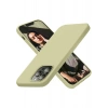 Case 4U Apple iPhone 13 Pro Kılıf Klasik Mat Renkli Yumuşak Premier Silikon Altın