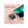 Case 4U Apple iPhone 13 Pro Max Kılıf Klasik Mat Renkli Yumuşak Premier Silikon Kırmızı