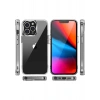Case 4U Apple iPhone 14 Kılıf Çift Katmanlı Şeffaf Pürüzsüz Sert Yüzey Silikon Forst SGS Sertifikalı Kapak Şeffaf