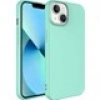 Case 4U Apple iPhone 14 Max Kılıf 3D Kamera Korumalı İçi Kadife Mara Lansman Yumuşak Kapak Açık Yeşil