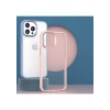 Case 4U Apple iPhone 14 Plus Kılıf Renkli Kenar Metal Kamera Çerçeveli Krom Arka Kapak Lacivert