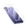 Case 4U Apple iPhone 14 Pro Kılıf Kamera Korumalı Sert PC Vayt Kapak Şeffaf