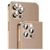 Case 4U Apple iPhone 14 Pro Max Taşlı Kamera Lens Koruyucu CL-06 Altın
