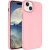 Case 4U Apple iPhone 15 Plus Kılıf Içi Kadife Logosuz Lsr Lansman Silinebilir Arka Kapak Açık Pembe