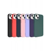 Case 4U Apple iPhone 15 Plus Kılıf Içi Kadife Logosuz Lsr Lansman Silinebilir Arka Kapak Kırmızı
