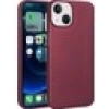 Case 4U Apple iPhone 15 Plus Kılıf Klasik Mat Renkli Yumuşak Premier Silikon Mürdüm