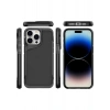 Case 4U Apple iPhone 15 Pro Kılıf Darbe Emici Kamera Korumalı Kenar 2.0mm T-Max Arka Kapak Koyu Gri