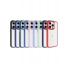 Case 4U Apple iPhone 15 Pro Kılıf Renkli Kenar Metal Kamera Çerçeveli Krom Arka Kapak Yeşil