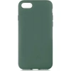Case 4U Apple iPhone Se 2022 / Se 2020 / iPhone 8 / 7 Kılıf Içi Kadife Logosuz LSR Lansman Silinebilir Arka Kapak Koyu Yeşil