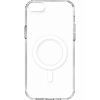 Case 4U Apple iPhone SE 2022 / SE 2020 / iPhone 8 / iPhone 7 Kılıf Magsafe Sert PC Embos Kapak Şeffaf