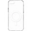 Case 4U Apple iPhone SE 2022 / SE 2020 / iPhone 8 / iPhone 7 Kılıf Magsafe Sert PC Embos Kapak Şeffaf