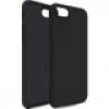 Case 4U Apple iPhone SE 2022 / SE 2020 / iPhone 8 / iPhone 7 Kılıf Mat Yüzey Içi Kadife Oley Arka Kapak Siyah