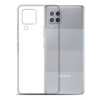 Case 4U Galaxy M22 Kılıf Süper Silikon Arka Kapak Şeffaf