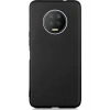 Case 4U Infinix Note 7 Kılıf Klasik Mat Silikon Lüks Arka Kapak Premier Siyah