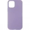 Case 4u iPhone 14 Plus Kılıf Içi Kadife Logosuz LSR Lansman Silinebilir Arka Kapak Koyu Mor
